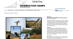 Desktop Screenshot of destructionramps.com